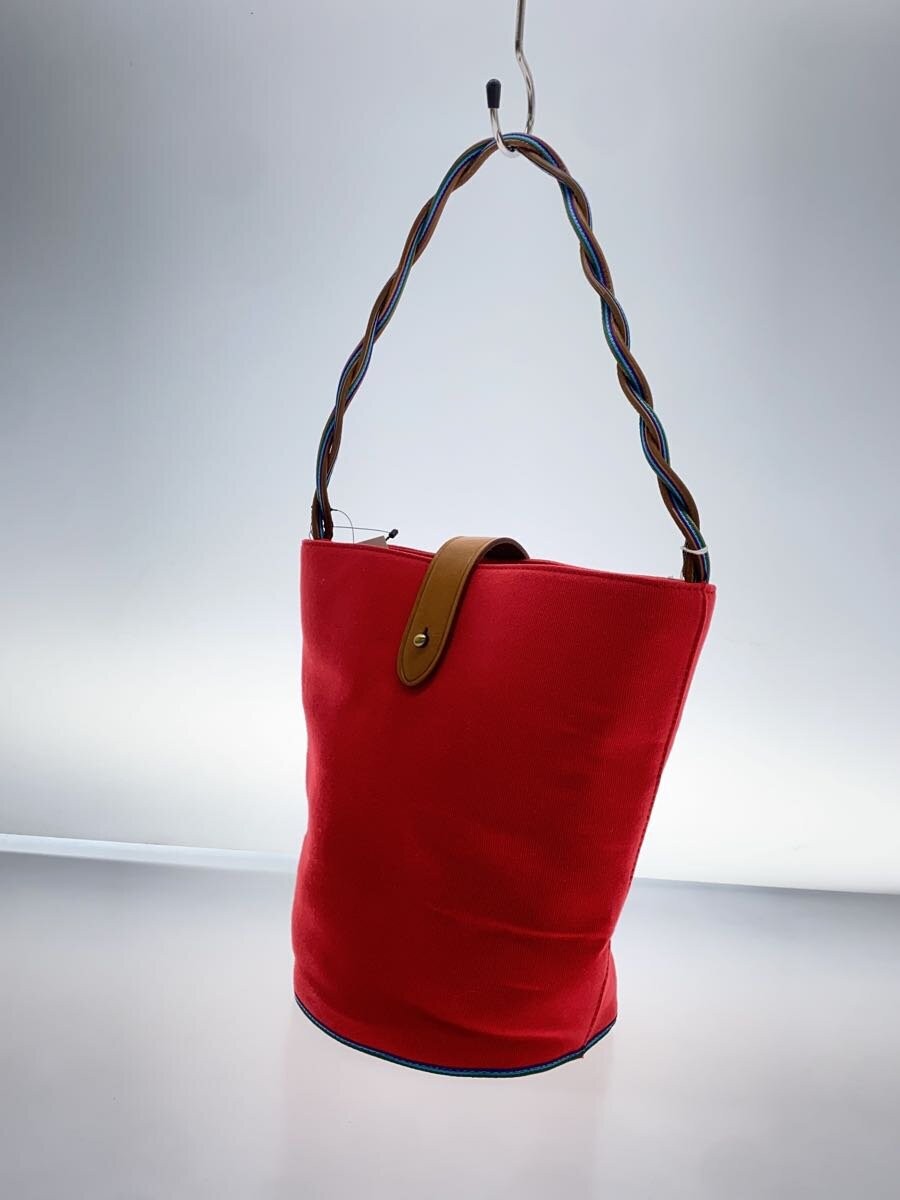 TOPKAPI Handbag Canvas RED Plain - image 2