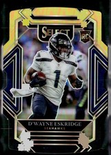 2021 Select Black Gold Die-Cut Prizm RC (F) #260 D'Wayne Eskridge