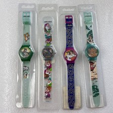 Disney Store Promo Vintage The Lion King Aladdin Jungle Book Digital Watch LOT