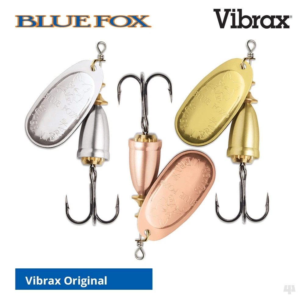 Blue Fox Vibrax Fluorescent Nr 2 6g | - Bra priser & fri frakt över 599