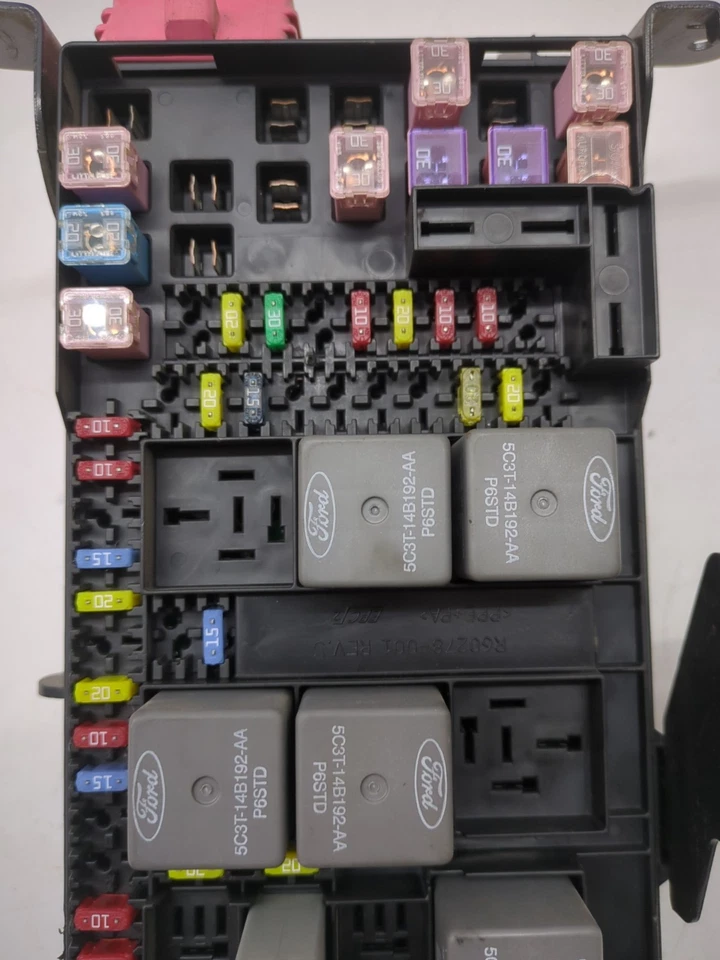 05-07 FORD F250 F350 6,0 л дизельный сверхпрочный предохранитель впрыск BCM 6C3T-14A067-BD - Изображение 3 из 4