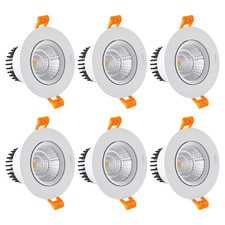 Cxwv 3 Inch Led Recessed Downlight 5W Cob Ceiling Light Driver