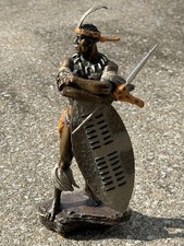 The Franklin Mint Shaka by Jim Ponter Hot Cast Bronse Figurine