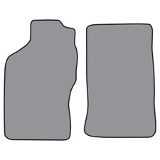 Floor Mats For 1995-2000 Toyota Tacoma Reg Cab Fm160f Cutpile 2pc