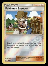 Pokemon Breeder Reverse Holo Shining Legends 63/73 LP Pokémon TCG on eBay