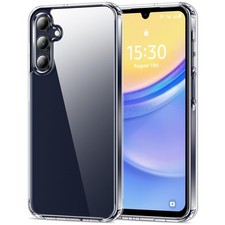 Hard Back Transparent Phone Case Anti Scratch Drop Protection Cover