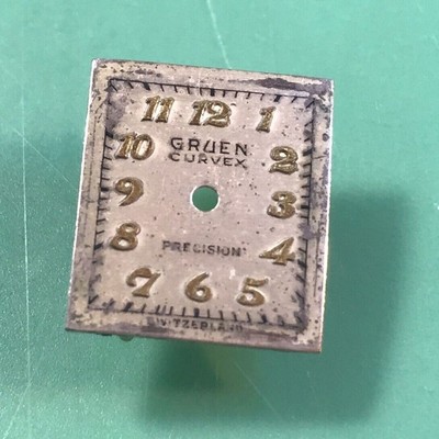Vintage Gruen Curvex Precision Watch Dial 12.75 mm - R132