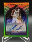 2026 Topps NBA Hoops #89S-IS Isaiah Stewart AUTO 1989 Signatuers Green 🏀Pistons