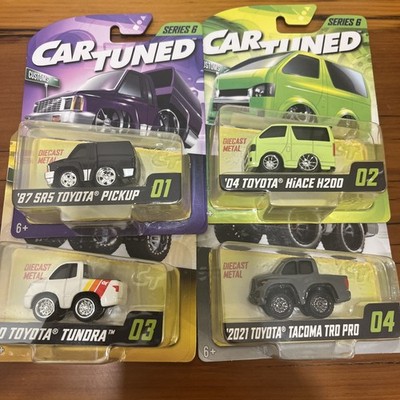 MGA ENTERTAINMENT2025 Toyota Series 6 SET OF 4 1/64 Tacoma Tundra Pickup Truck