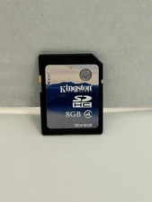Kingston 8GB Class-4 SDHC Flash Memory Card SD4/8GB For Camera, Camcorder, PC!