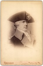 Cabinet Card Circa 1890s F.L. Lamont LTC Jonathan Jones Pottsville Pa.