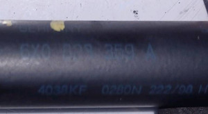 Stoßdämpferstange für die vordere Motorhaube Links VOLKSWAGEN LUPO (6X) 1.4 16V