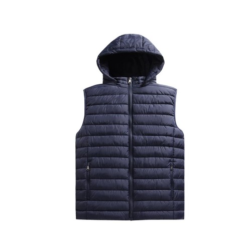 Mens Puffer Gilet Bodywarmer Outdoor Hooded Military Padded Quilted Zip Jacket - Picture 10 of 30