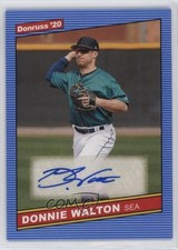 2020 Panini Donruss Retro 1986 Signatures Donnie Walton #86S-DW Auto 13uy