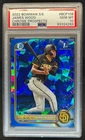 2022 Bowman Sapphire James Wood Chrome 1st Prospect #BCP-108 Padres PSA 10