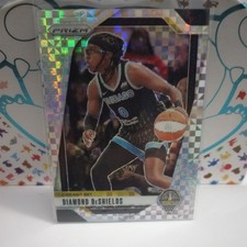 2024 Panini Prizm WNBA - Diamond DeShields #8 Checkerboard SSP