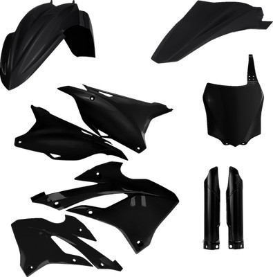 Acerbis 2936130001 Full Body Kit - Black - for Kawasaki - Kx 22-25