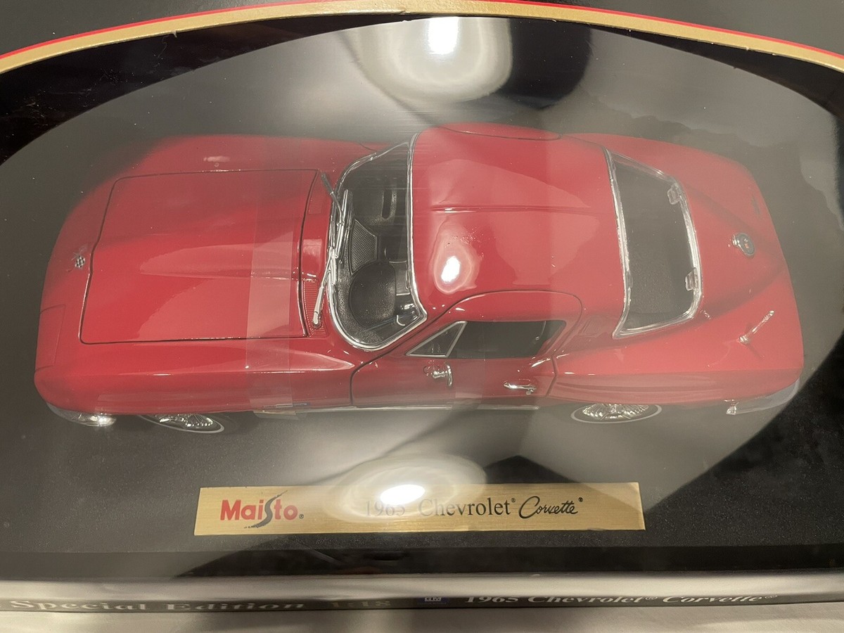 Maisto 1965 Chevrolet Corvette 特別版 Maisto 1:18 1965 Chevrolet Corvette Diecast Model Car