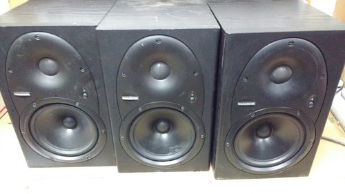 LOT OF 3 Mackie HR624 Studio Monitors 2 MISSING POWER SUPPLY READ LISTING C PIX - Picture 13 of 15