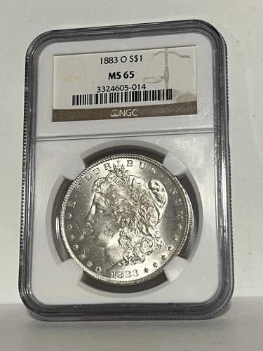 Beautiful GEM 1883-O Morgan Dollar - NGC MS65!!