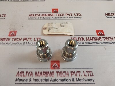 Lot of 2X Eaton Hansen Series 4 Hydraulic Couplings Quick Disconnect ...