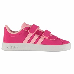 adidas vl court rosa