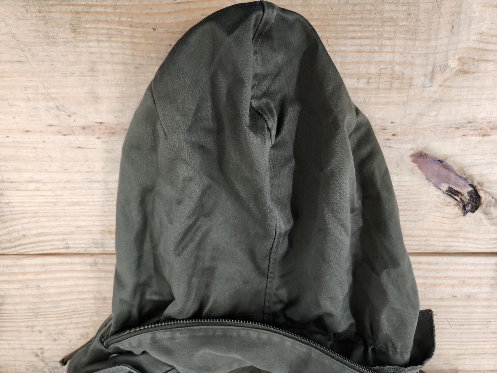 Genuine Austrian Military Jacket Heereseigentum 96 u w/ Zip Out Hood