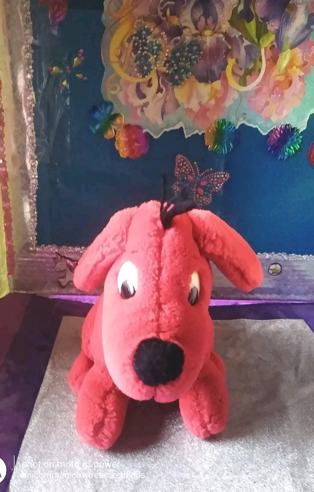 Vtg. 🦄Dakin / Norman Bridwell "Clifford" The Big Red Dog '1993 10" Plush! - Image 2 of 4