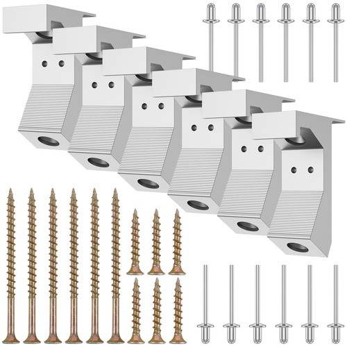 30x Squeaky Floor Repair Kit Eliminate Floor Gap Squeak Screws Fix Nails Home≯