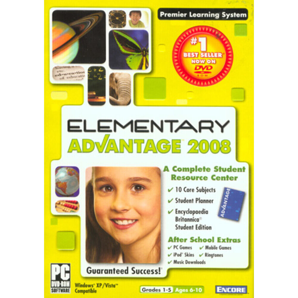 Encore Software 12360 Elementary School Advantage 2008 Grades 1-5