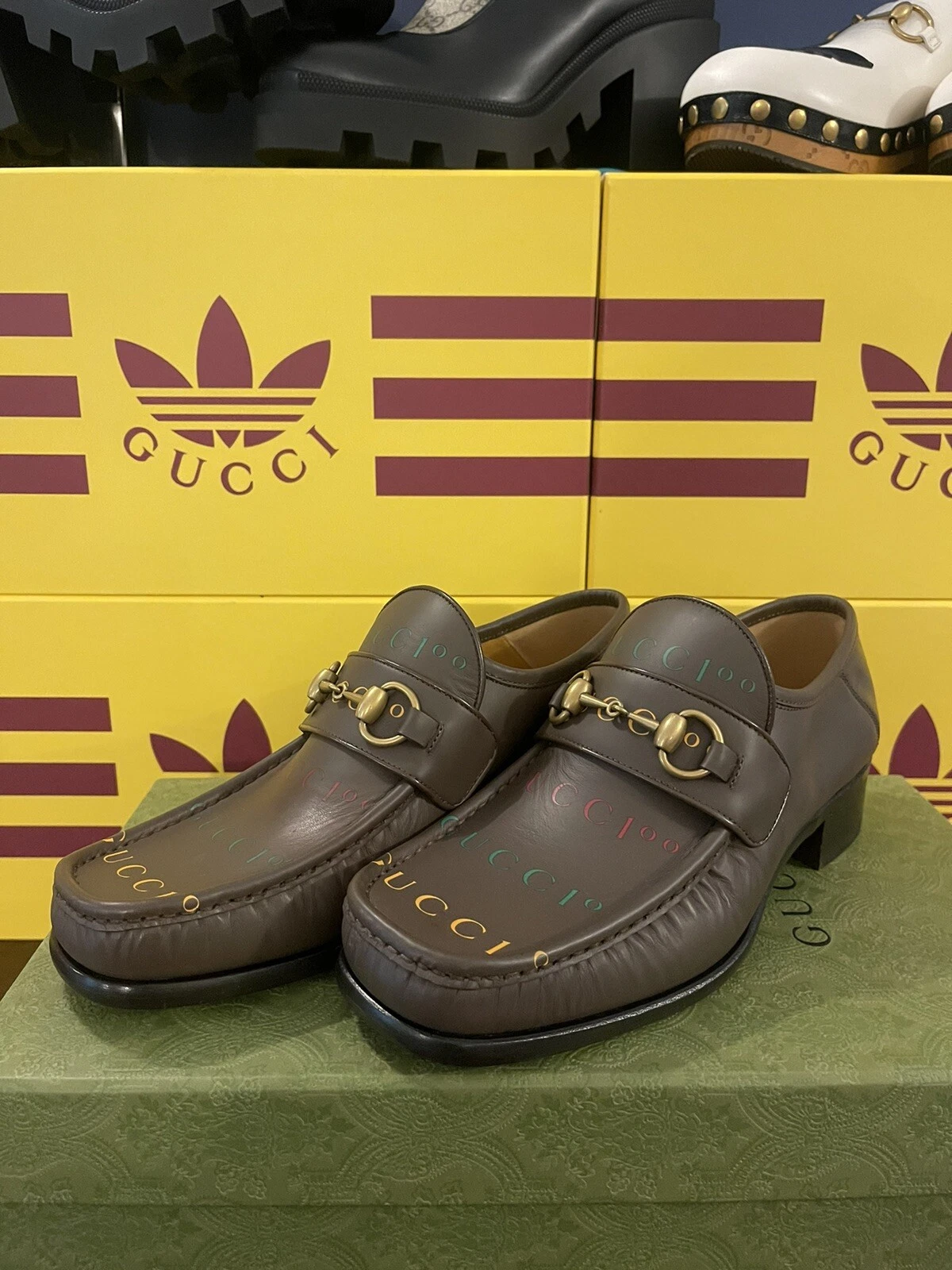 Mocassin Gucci fer à cheval 100ème anniversaire taille 6UK/7US