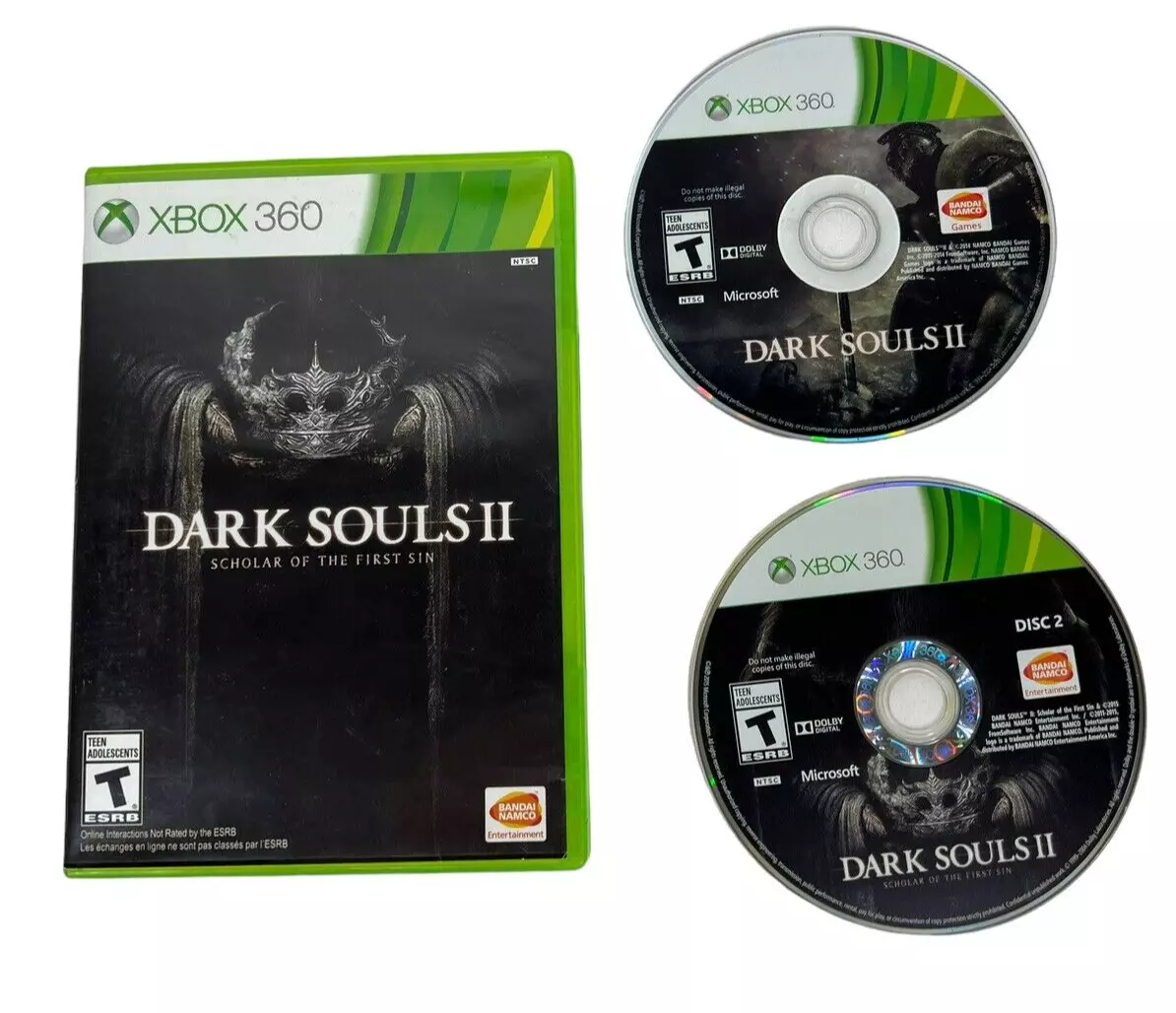 Dark Souls 2 Scholar Of The First Sin, Bandai Namco, XBOX 360, 722674211567  