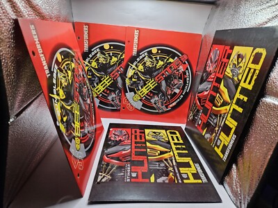 Lot Of 6 Transformers 3 Ring Binder Portfolio Bumblebee Stinger Beesting New