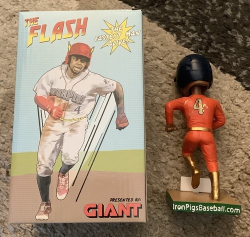 Roman Quinn #4 Lehigh Valley Ironpigs MiLB Phillies Stadium Giveway Bobblehead - Picture 2 of 6