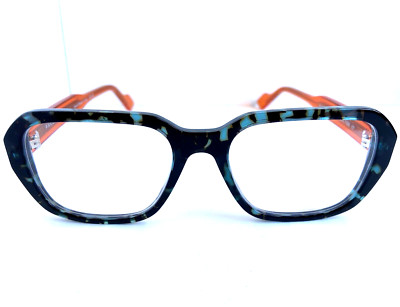 FACE A FACE CLINT 1 1008 54mm Green/Orange Mens Eyeglasses Frame 54-18-149 RARE