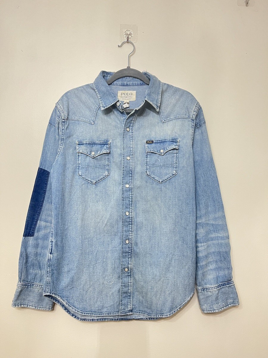 Lauren Denim Western Shirt Denim Supply Shirts NWOT Ralph Lauren