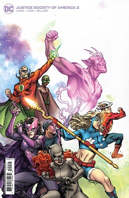 Justice Society Of America  # 2 Incentive Tom Raney Card Stock Variant Cover