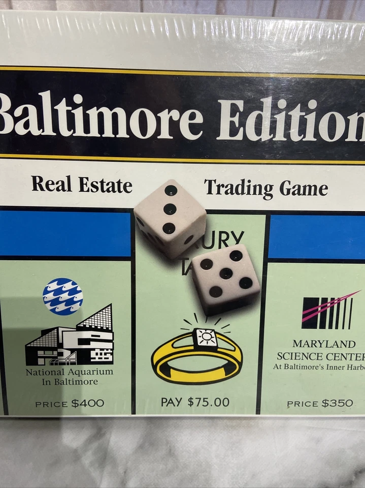 Baltimore MONOPOLY / USAOPOLY Authorized edition 1997 Real Estate Trading - Image 4 of 4