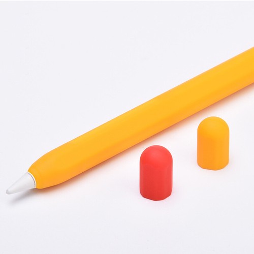Étui En Silicone Souple Pour Apple Pencil 1Ère Et 2Ème Génération Avec ~ - Photo 17/23