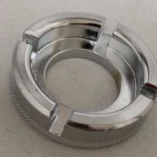 Bicycle round spoke wrench (Fits spokes 14 AND 15 gauge ) CHROME