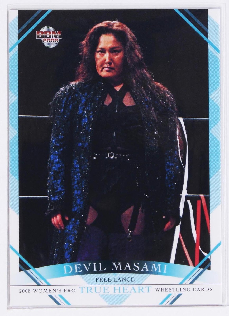DEVIL MASAMI - 2008 BBM Women's Pro-Wrestling Trading Card | eBay