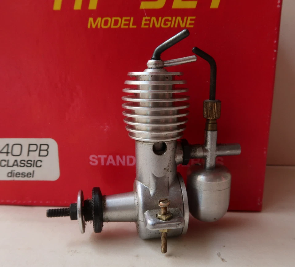 MP JET 040 PB Moteur Ancien RC Classic Diesel Vintage Model Engine Czech 1998 - Photo 3/4