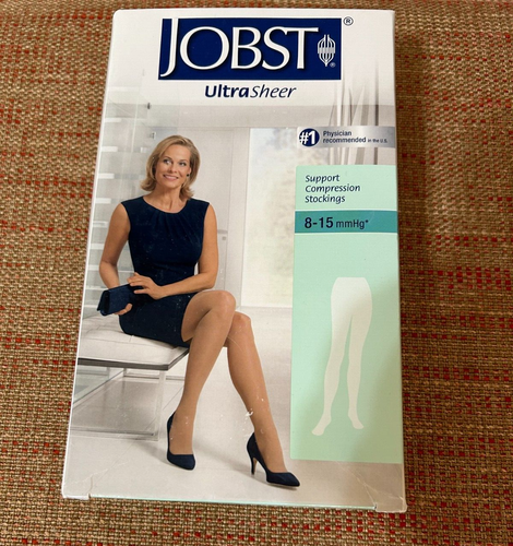 Jobst Ultra Sheer Kompressionsstrümpfe Strumpfhose 8-15mmHg Beige