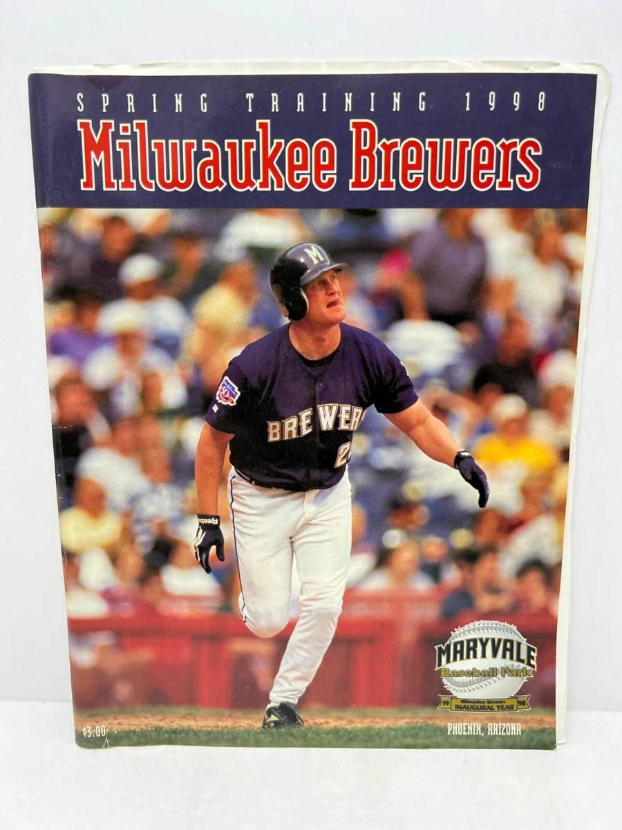 Very Good Grade Vintage MLB Programs 1998 for sale | eBay