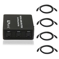 Portta Apet0103tt4 High Quality Spdif / Toslink Digital Optical Audio Splitter 1 on sale Portta Apet0103tt4 High Quality Spdif / Toslink Digital Optical Audio Splitter 1 on sale