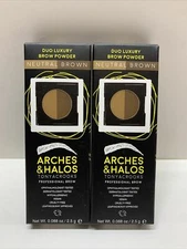 2-Arches and Halos Tony Acrooks Pro Brow Building Pomade Neutral Brown-Free Ship