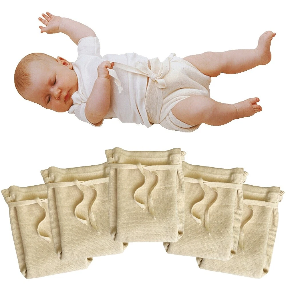Fraldas de pano de algodão orgânico Bebê Ajustado