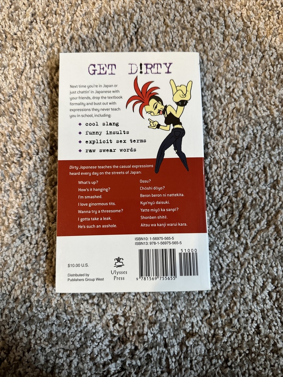 Dirty Japanese: Everyday Slang (Slang Language Books) VGC