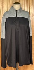 Adidas Men's Lightweight UPF 50 1/4 Zip Golf Top GH7052 Black Size XL New W Tags
