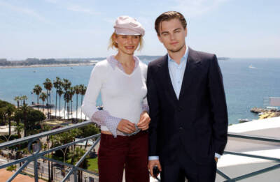 Cameron Diaz Leonardo di Caprio photocall for Gangs of New York at- Old Photo